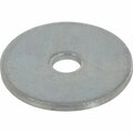 Hillman Flat Washer, Fits Bolt Size 1/4" , Steel Zinc Plated Finish 290018